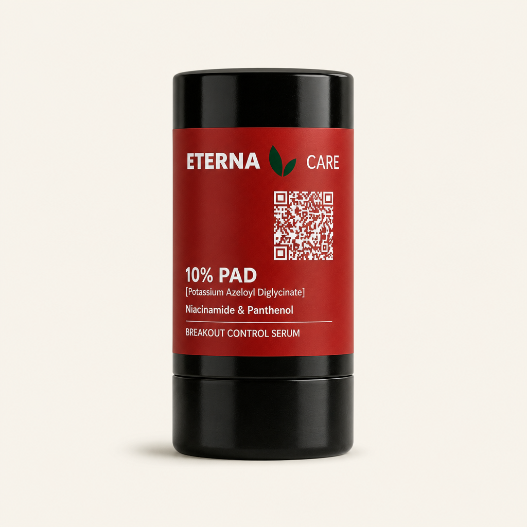 10% PAD BREAKOUT CONTROL SERUM squat-cylinder packshot