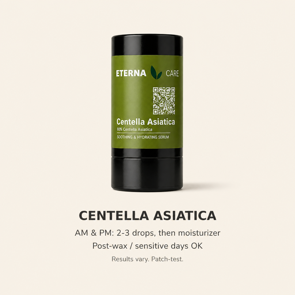 Centella Asiatica how to use — AM and PM