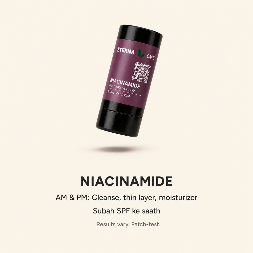 Niacinamide how to use — AM and PM, then moisturizer